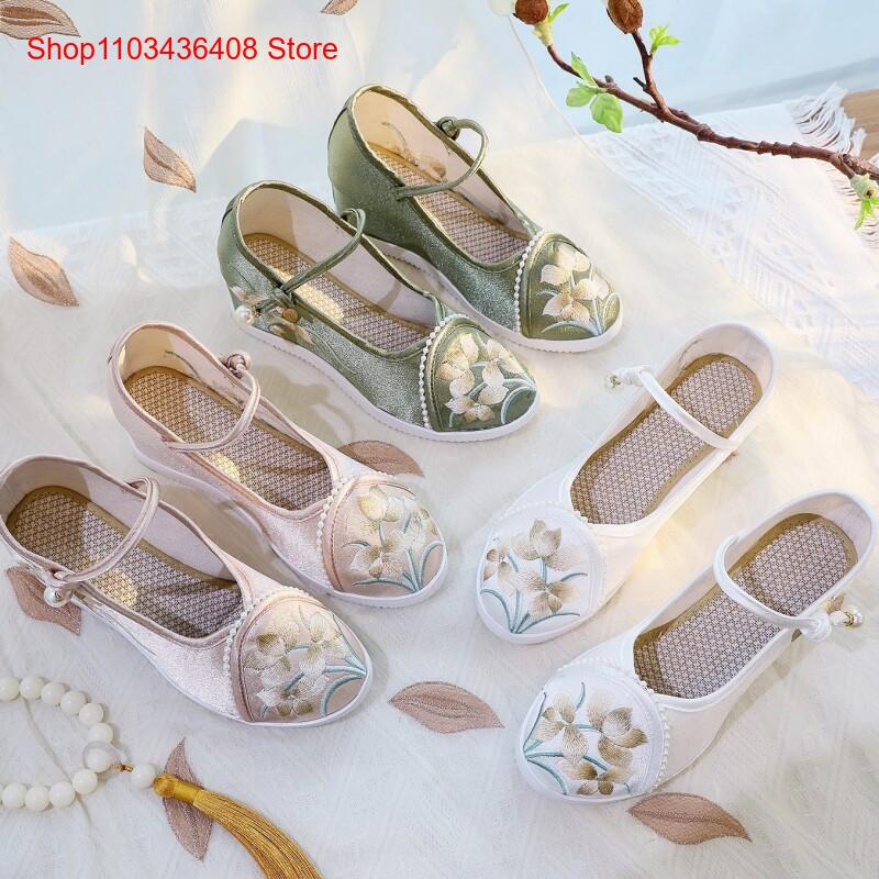 Ethnic Style - Nuove Scarpe Leggere con Suola Spessa