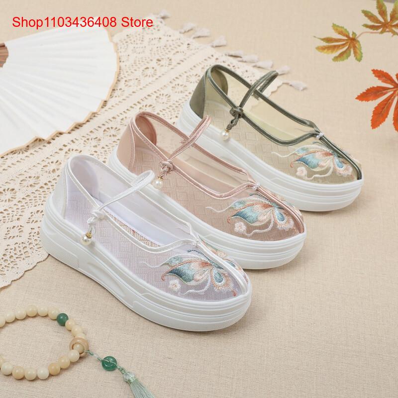Ethnic Style - Nuove Scarpe in Tessuto da Donna