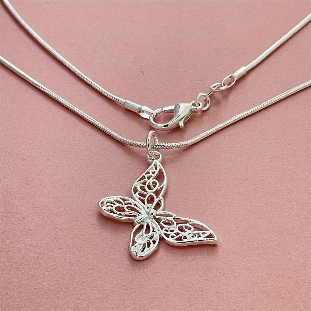 Ethnic Fashion Design - Collane con farfalle in argento sterling