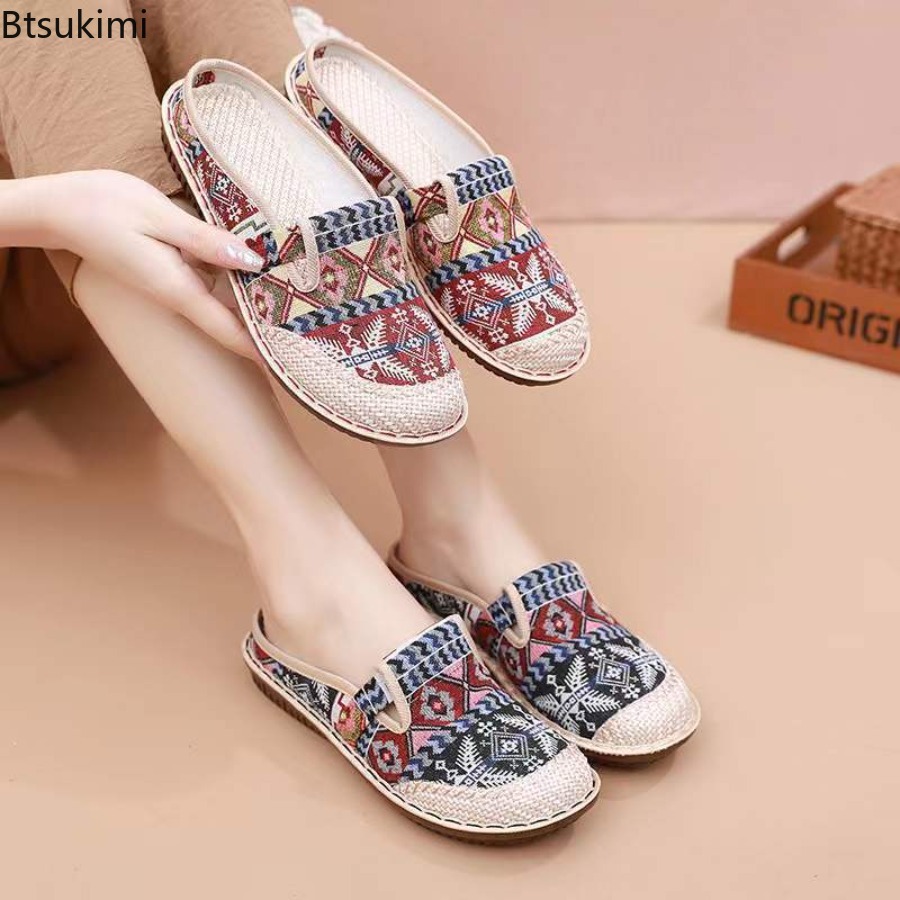 Ethnic Style - Nuove Scarpe Basse da Donna in