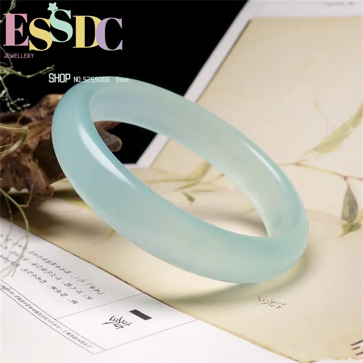 Is Ethnic Fashion A Good Brand - Nuovo Bracciale in Giada Blu Tianqing