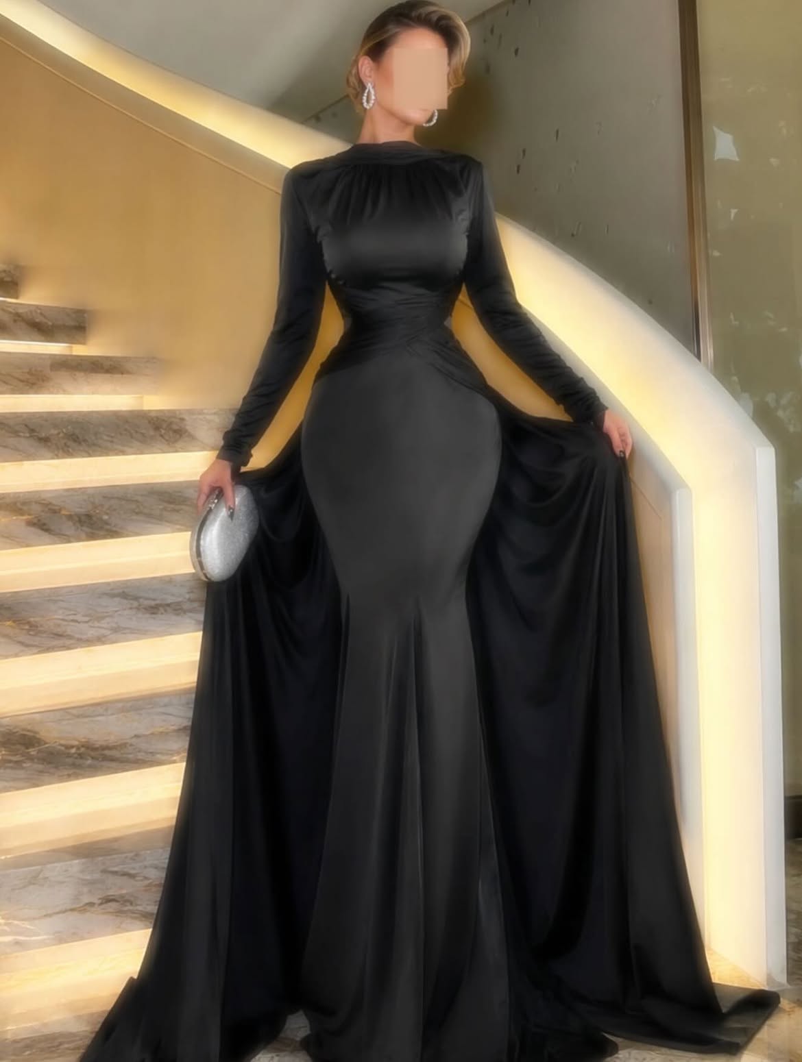 Abito da sera verde a sirena c - Abaya Modest Wear recensione e prezzo
