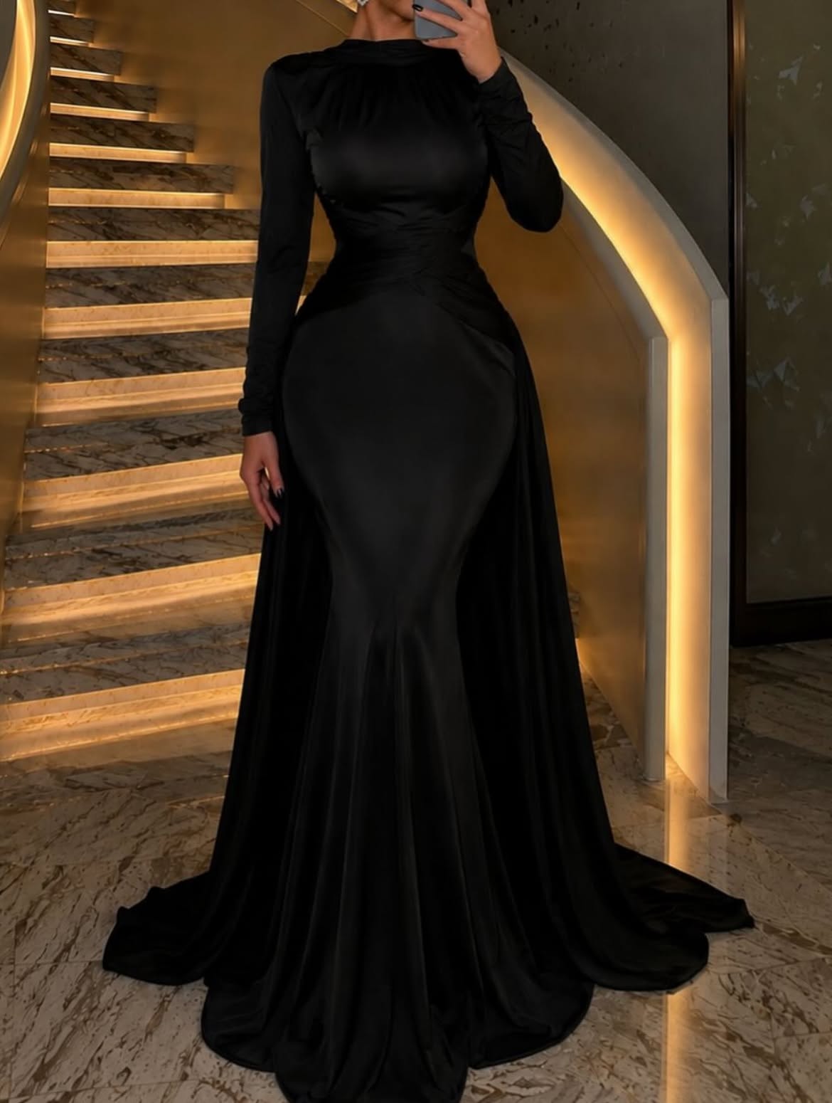 Abito da sera verde a sirena c - Abaya Modest Wear recensione e prezzo