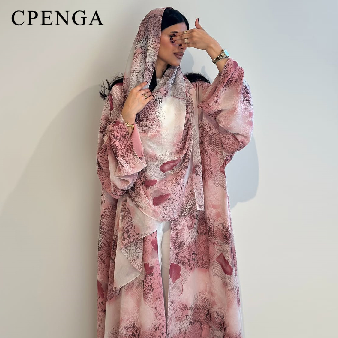 2026 Abaya di Lusso Dubai Rosa - Abaya Modest Wear recensione e prezzo