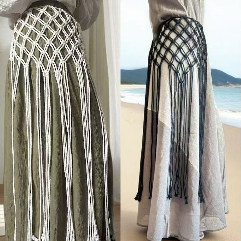 Cintura Boho con Frange in Ret - Ethnic Fashion Design recensione e prezzo