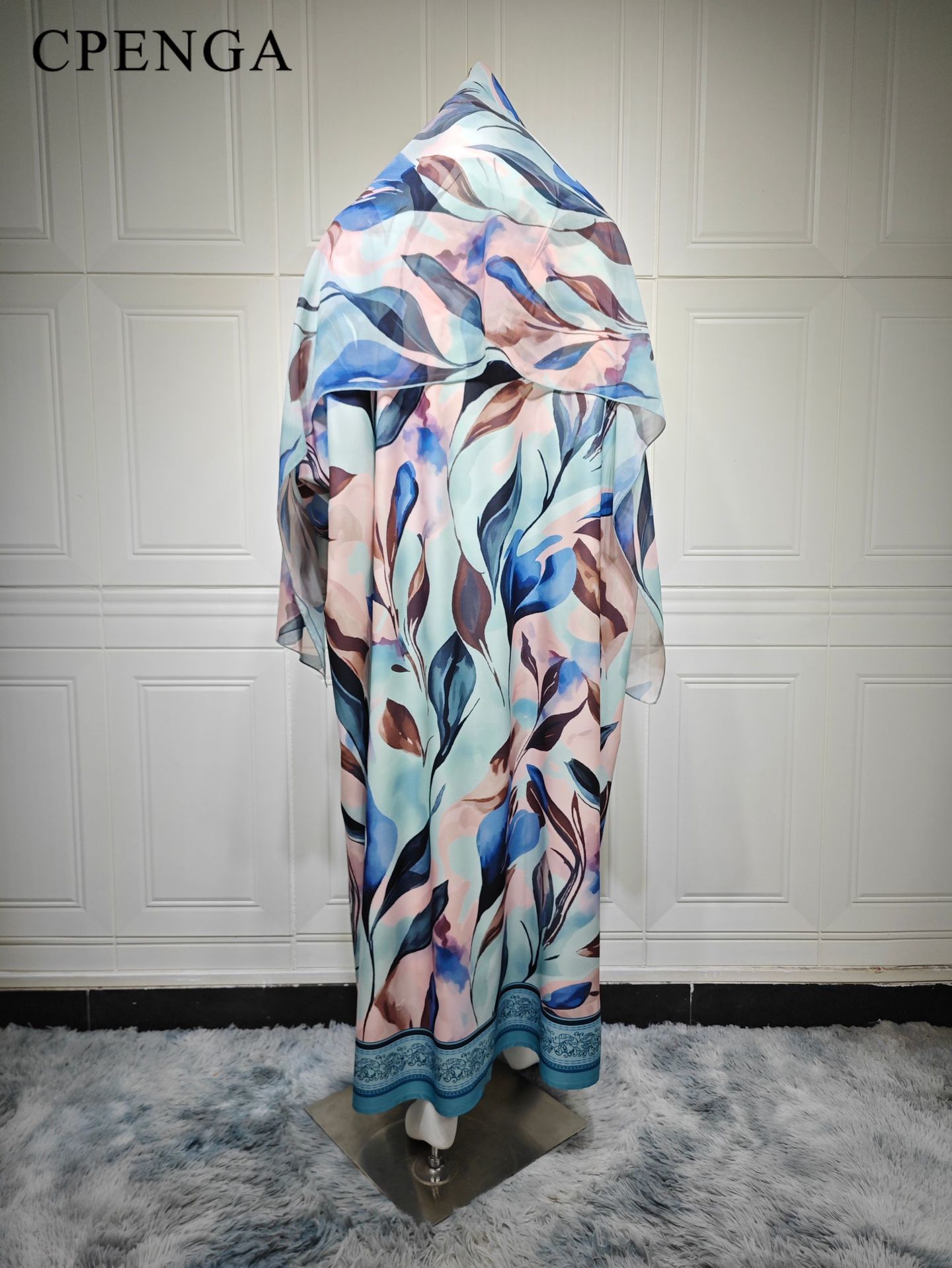 Abaya di Lusso Stile Dubai con - Abaya Modest Wear recensione e prezzo