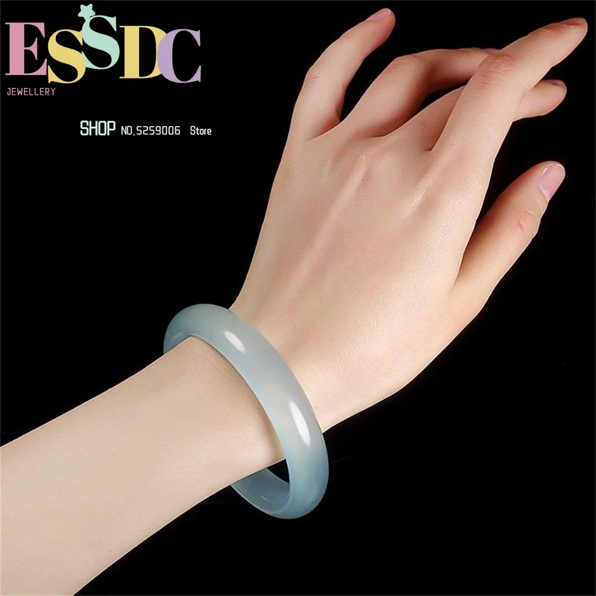 Nuovo Bracciale in Giada Blu T - Is Ethnic Fashion A Good Brand recensione e prezzo